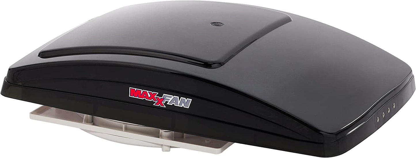 Maxxair Fan Deluxe 7500K Electric Powered Roof Vent - Smoke