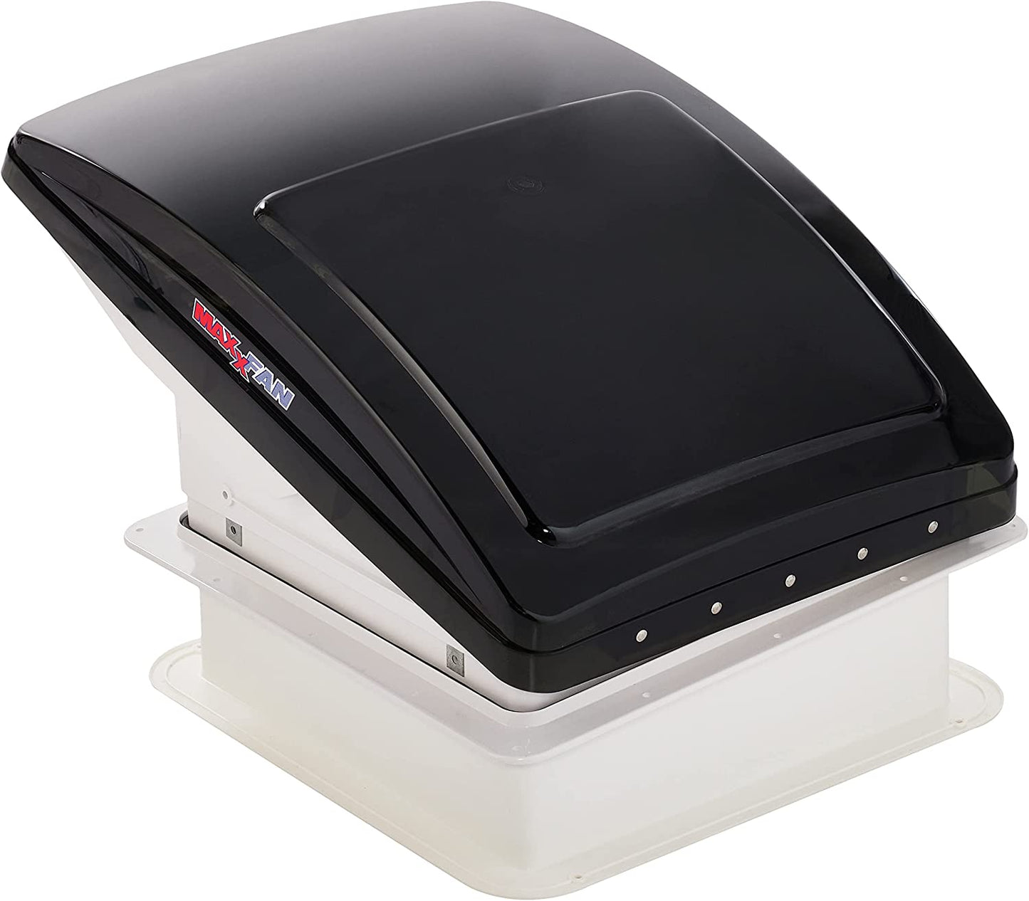 Maxxair Fan Deluxe 7500K Electric Powered Roof Vent - Smoke